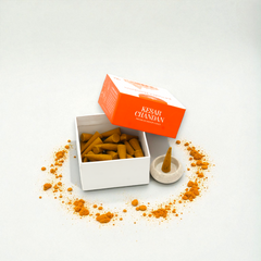 Kesar Chandan Dhoop Cones – The Sadhna