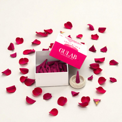 Gulab Dhoop Cones – The Sadhna (40 Cones)