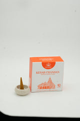 Kesar Chandan  Dhoop Cones – The Sadhna